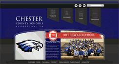 Desktop Screenshot of chestercountyschools.org